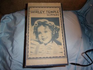 Wonderful Vintage Shirley Temple Slipper Box 1936 Box Only Rare