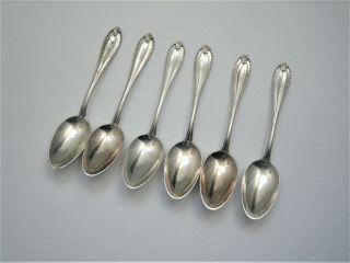 Vintage Towle Sterling Silver Teaspoons - Set Of 6 - Towle - Newburyport,  Mass.
