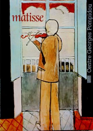 Henri Matisse•the Violinist At The Window 1917•pompidou 20x28 Art Poster Rare