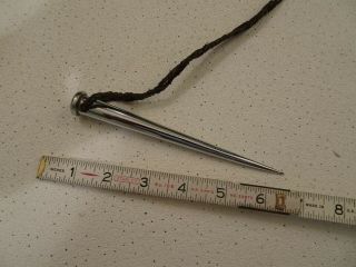 Antique Boat Ship Builders Rope Tool Small Possibly A Fid