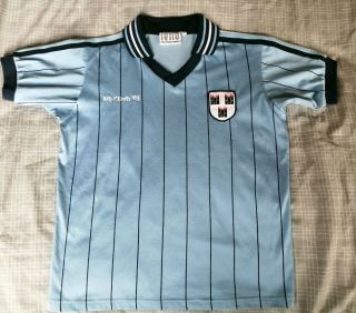 Rare Retro Dublin Gaa Jersey,  Cuffed Sleeves,  1983 All Ireland Gaelic Football S