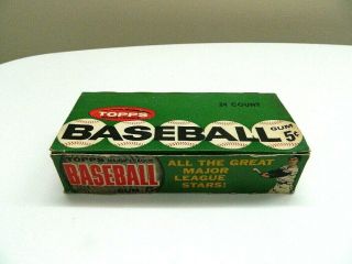 1962 Topps Baseball Card Empty Box 5 Cent Ex / Ex,  Very Rare