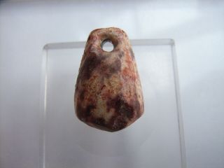 1 Ancient Neolithic Stone Amulet,  Stone Age,  Rare Top