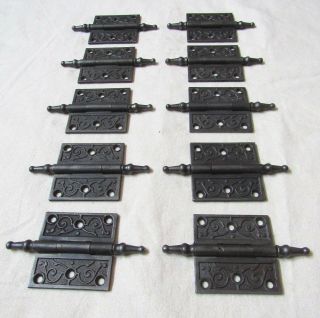 1 Antique 2 - 1/2 " Steeple Hinge - (32 Available)