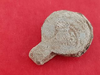 Very Rare Post Medieval Official Heraldic Lead Seal L367
