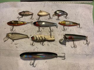 10 Tom Mann’s & Others Old Fishing Lures 3