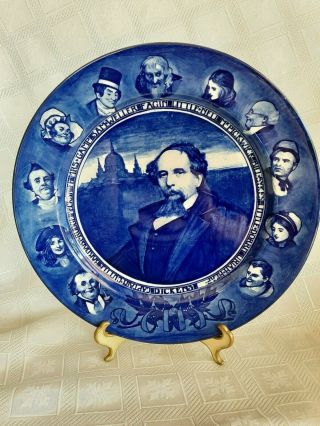 Antique Royal Doulton Charles Dickens Character Plate