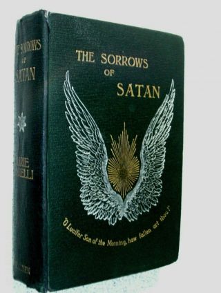 Very Rare - The Sorrows Of Satan - - 1896 - Marie Corelli - - Hardback