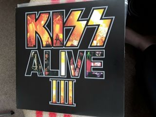 Kiss - Alive Iii (3) Double Lp Vinyl.  Ex.  Con.  Rare