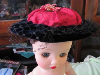Vintage Hat For A Cissy Or American Girl Size Doll