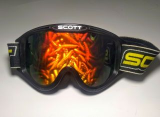 Scott Hologram Worm/maggots Goggles - Rare 90 