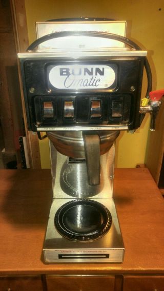 Bunn Stf - 15 Commercial 3 Warmer Automatic Coffee Machine.  Rarely.  Ex Cond