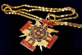 Antique 1890s Ornate Rare Mystic Masonic 33rd Degree Jewel Enamel Scottish Rite