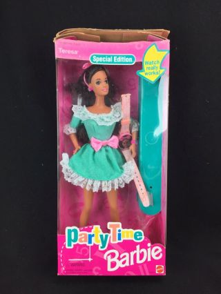 Barbie Party Time Teresa Doll Special Edition Watch 1994 12244