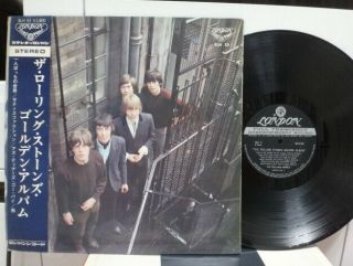 The Rolling Stones / Golden Album,  Rare Japan Only Orig.  1966 Lp W/obi Ex,