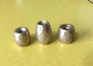 Rare Stussy Bracelet Beads silver 1990’s 2