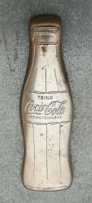 Ww2 German Coca - Cola Bottle Opener Rare
