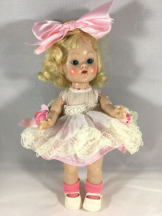 Ginny Frilly Party Dress W - Zipper,  Slip,  Panties,  Bow,  Socks,  Shoes (no Doll)