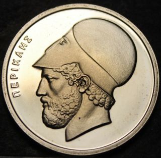 Greece 20 Drachmai,  1978 Rare Proof 20,  000 Minted Pericles