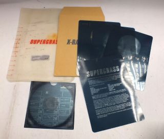 Rare Supergrass X - Ray Us Media Promo Press Kit Parlophone - B52