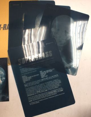 Rare SUPERGRASS X - RAY US Media Promo Press Kit Parlophone - B52 2