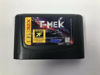 T - Mek (sega 32x,  1995) Authentic & - Rare Game