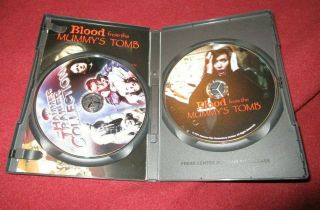 Blood from the Mummy ' s Tomb RARE OOP DVD Limited Edtition w/Hammer Trailer Coll. 2