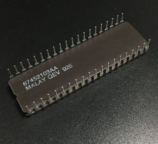 Intel LD8086 CPU Ceramic DIP40 5MHz 8086 Processor x86 Microprocessor RARE 2