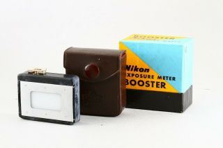 " Rare " Nippon Kogaku Nikon Booster W/box,  Case.  From Japan