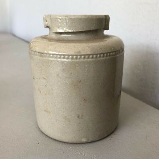 Antique Skey Tamworth English Stoneware Pottery Jar