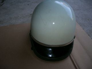Vintage Police Motorcycle Helmet Size Small/ Police Motorcycle Helmet Size Small