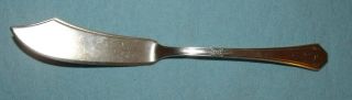 Sterling Silver Master Butter Knife,  Towle Lady Mary,  C1917; 6 3/4 " ; Use/ Scrap