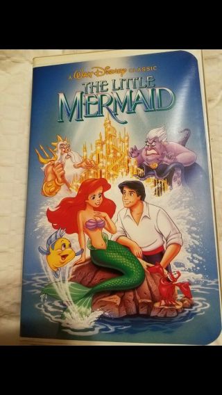 Disney Black Diamond The Little Mermaid Banned Cover Rare