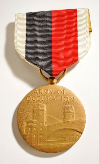 Rare World War Ii Military War Medal Army Of Occupation Medal (germany/japan)