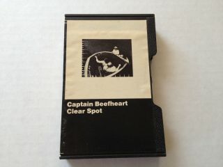 Vintage Captain Beefheart Clear Spot Cassette Rare Magic Band Frank Zappa
