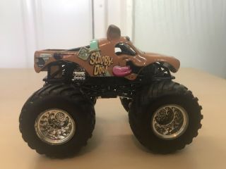 Hot Wheels Monster Jam Truck 1/64 Rare Diecast Metal Scooby Doo