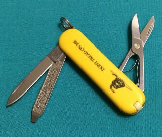 Rare Victorinox Swiss Army Knife - Limited Yellow Classic Sd - Don 