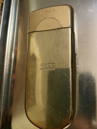 Nokia 8800 Sirocco Gold RARE 3