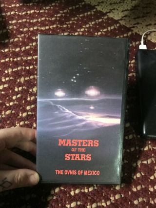 Master Of The Stars The Ovnis Of Mexico Ufos Vhs Oop Rare Big Box Slip