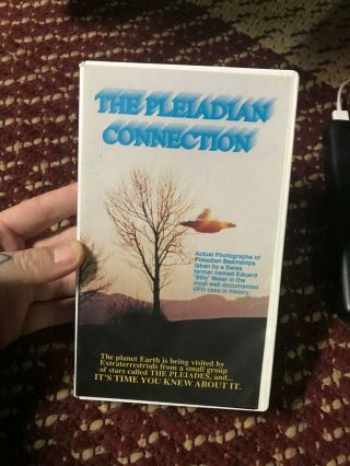The Pleiadian Connection Ufos Vhs Oop Rare Big Box Slip
