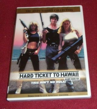 Hard Ticket To Hawaii Rare Andy Sidaris Colletion Dvd Dona Spier,  Ronn Moss