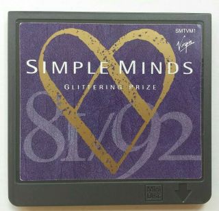 Simple Minds - Glittering Prize 81/92 Minidisc Album Md Music Disc Only Rare