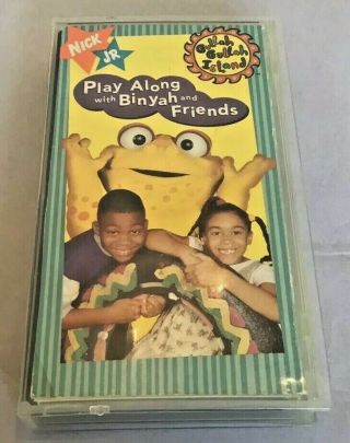 Gullah Gullah Island Play Along With Binyah And Friends Vhs Video Tape 1996 Rare