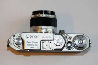 Rare Canon Iis2 Rangefinder Camera Body.  Shutter Curtains & Cla’d - Euc