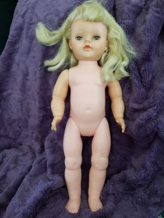 Vintage Eegee Co.  Doll,  16 Inch,  Sleep Eyes