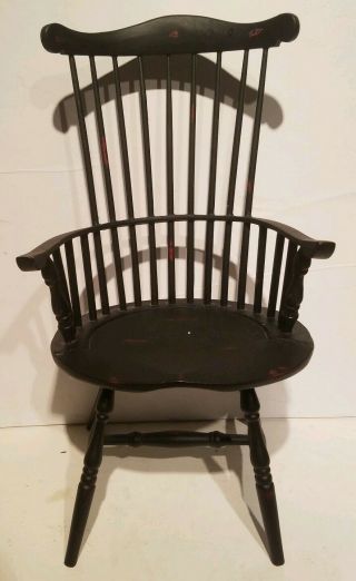 Vintage Salesman Sample Windsor Arm Chair.  Painted.  Nr