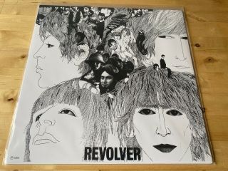 The Beatles - Revolver White Vinyl Record Rare