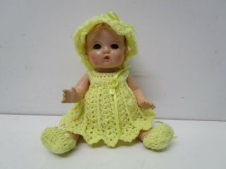 Vintage Composition 9 " Effanbee Baby Patsyette