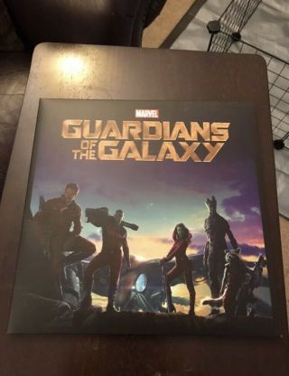 Blu Ray Guardians Of The Galaxy (big Sleeve Edition) (uk Import) Very Rare Htf