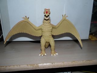Rare Vintage Rodan Dinosaur Horned Winged Monster 6 1/2 " Tall 11.  5 " Wide